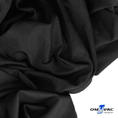 Бифлекс "ОмТекс", 200г/м2, 150см, цв.-черный (Black), блестящий - купить в Саранске. Цена 1 487.87 руб.