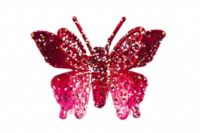 Бабочка декоративная пластиковая #10 - купить в Саранске. Цена: 7.09 руб.