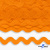 Тесьма вьюнчик 0381-0080, 8 мм/упак.33+/-1м, цвет 9511-оранжевый - купить в Саранске. Цена: 107.26 руб.