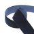 Лента бархатная нейлон, шир.25 мм, (упак. 45,7м), цв.180-т.синий - купить в Саранске. Цена: 800.84 руб.