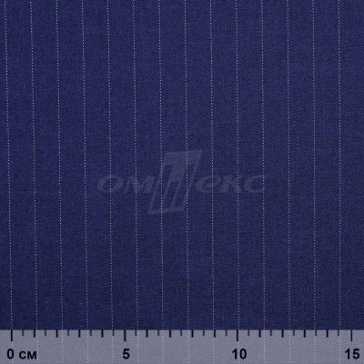Костюмная ткань "Жаклин", 188 гр/м2, шир. 150 см, цвет тёмно-синий - купить в Саранске. Цена 426.49 руб.