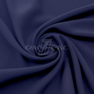 Штапель (100% вискоза), 19-3920, 130 гр/м2, шир.140см, цвет т.синий - купить в Саранске. Цена 372.40 руб.