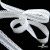 Резинка бельевая ажурная #6185, шир.16 мм, цв.белый - купить в Саранске. Цена: 13.72 руб.
