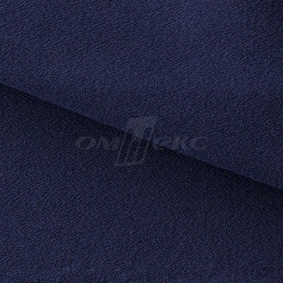 Креп стрейч Манго 19-3921, 200 гр/м2, шир.150см, цвет т.синий - купить в Саранске. Цена 261.53 руб.