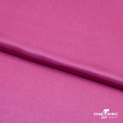 Поли креп-сатин 17-2627, 125 (+/-5) гр/м2, шир.150см, цвет розовый - купить в Саранске. Цена 155.57 руб.