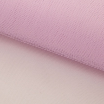 Фатин матовый 16-12, 12 гр/м2, шир.300см, цвет нежно-розовый - купить в Саранске. Цена 96.31 руб.
