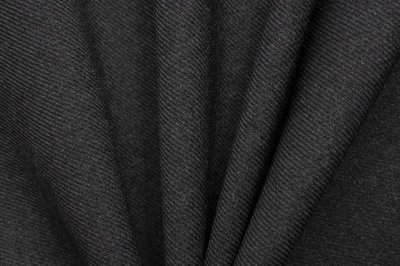 Ткань костюмная 25505 2003, 265 гр/м2, шир.150см, цвет т.серый - купить в Саранске. Цена 418.73 руб.