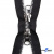 Молнии металл ТИТАН, звено никель т-8 (2 сл), разъемные 90 см - черные "ОмТекс" - купить в Саранске. Цена: 162.99 руб.
