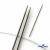 Спицы для вязания металлические d-2.5 мм круговые на тросике 53 см - купить в Саранске. Цена: 53.90 руб.