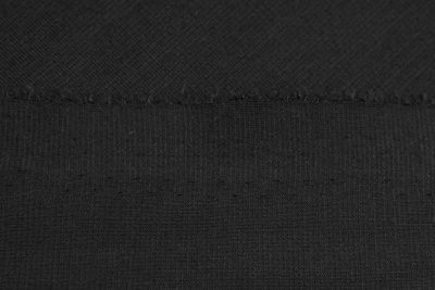 Трикотаж "Grange" BLACK 1# (2,38м/кг), 280 гр/м2, шир.150 см, цвет чёрно-серый - купить в Саранске. Цена 870.01 руб.