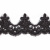 Сутажное кружево «Алансон»  на сетке (бисер) XDH3235, шир.60 мм, (уп. 9,14 м ), цв.-черный - купить в Саранске. Цена: 2 134.73 руб.