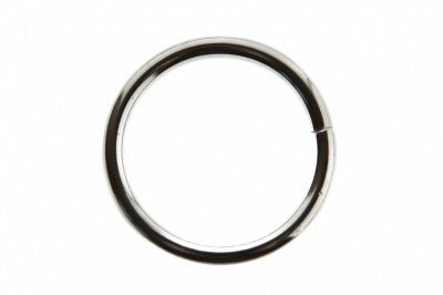 Кольцо металлическое d-3 х 32 мм, цв.-никель - купить в Саранске. Цена: 3.92 руб.