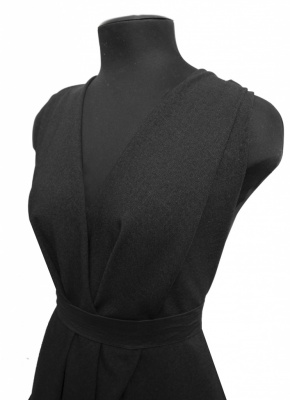 Ткань костюмная 25388 2007, 207 гр/м2, шир.150см, цвет серый - купить в Саранске. Цена 356.68 руб.