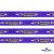 Тесьма отделочная (киперная) 10 мм, 100% хлопок,"THE SKATEBOARD CULIURE"(45 м) цв.121-32 -фиолет - купить в Саранске. Цена: 850.62 руб.