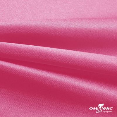 Поли креп-сатин 15-2215, 125 (+/-5) гр/м2, шир.150см, цвет розовый - купить в Саранске. Цена 155.57 руб.