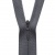 Молния потайная Т3 301, 50 см, хлопок, цвет т.серый - купить в Саранске. Цена: 8.62 руб.