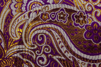 Ткань костюмная жаккард №9, 140 гр/м2, шир.150см, цвет фиолет - купить в Саранске. Цена 383.29 руб.