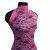 Кружевное полотно стрейч XD-WINE, 100 гр/м2, шир.150см, цвет розовый - купить в Саранске. Цена 1 851.10 руб.