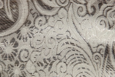 Ткань костюмная жаккард №10, 140 гр/м2, шир.150см, цвет св.серебро - купить в Саранске. Цена 383.29 руб.