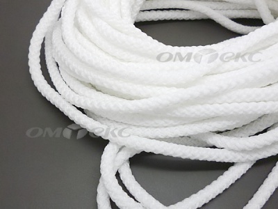 Шнур 1с35 4 мм крупное плетение 200 м белый - купить в Саранске. Цена: 1.10 руб.