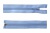 Спиральная молния Т5 351, 75 см, автомат, цвет св.голубой - купить в Саранске. Цена: 16.28 руб.