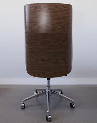 Кресло из натуральной кожи, каркас дерево арт. FX-BC06 - купить в Саранске. Цена 34 820.52 руб.