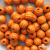 0309-Бусины деревянные "ОмТекс", 16 мм, упак.50+/-3шт, цв.003-оранжевый - купить в Саранске. Цена: 62.22 руб.