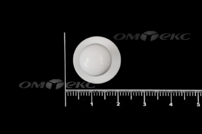 Пуговица поварская "Пукля", 10 мм, цвет белый - купить в Саранске. Цена: 2.28 руб.
