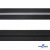 Рулонная молния с покрытием PVC спираль тип 3 (упак.270м) -черная с полосой СВО - купить в Саранске. Цена: 12.74 руб.