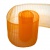 Лента капроновая "Гофре", шир. 110 мм/уп. 50 м, цвет оранжевый - купить в Саранске. Цена: 26.93 руб.