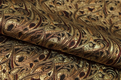 Ткань костюмная жаккард, 135 гр/м2, шир.150см, цвет бордо№17 - купить в Саранске. Цена 441.94 руб.