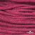 Шнур плетеный d-6 мм, 70% хлопок 30% полиэстер, уп.90+/-1 м, цв.1068-фуксия - купить в Саранске. Цена: 588 руб.