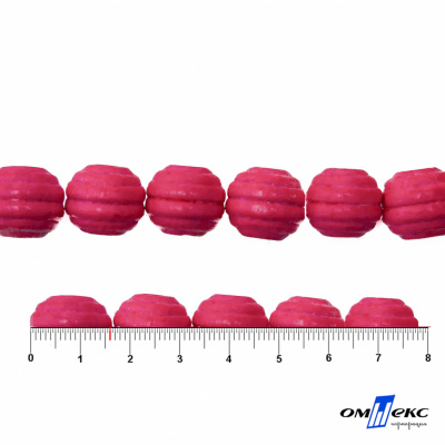 0309-Бусины деревянные "ОмТекс", 16 мм, упак.50+/-3шт, цв.023-розовый - купить в Саранске. Цена: 62.22 руб.
