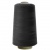 Швейные нитки (армированные) 28S/2, нам. 2 500 м, цвет чёрный - купить в Саранске. Цена: 139.91 руб.
