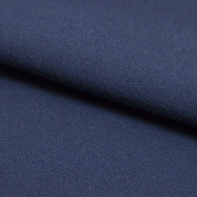 Костюмная ткань с вискозой "Бриджит", 210 гр/м2, шир.150см, цвет т.синий - купить в Саранске. Цена 564.96 руб.