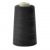 Нитки швейные 100% полиэстер 40/2, (3200 ярд), первый сорт, черные - купить в Саранске. Цена: 86.79 руб.