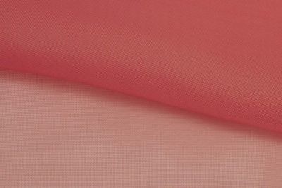 Портьерный капрон 15-1621, 47 гр/м2, шир.300см, цвет т.розовый - купить в Саранске. Цена 138.67 руб.