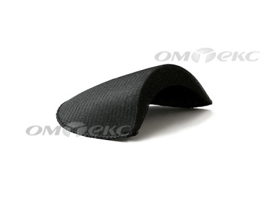 Плечевые накладки OВТ-10, обшитые, цвет чёрный - купить в Саранске. Цена: 17.82 руб.