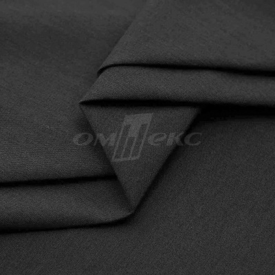 Сорочечная ткань "Ассет", 120 гр/м2, шир.150см, цвет чёрный - купить в Саранске. Цена 251.41 руб.