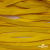 Шнур плетеный (плоский) d-12 мм, (уп.90+/-1м), 100% полиэстер, цв.269 - жёлтый - купить в Саранске. Цена: 8.62 руб.