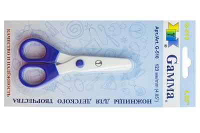 Ножницы G-510 детские 123 мм - купить в Саранске. Цена: 137.45 руб.