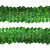 Тесьма с пайетками D4, шир. 30 мм/уп. 25+/-1 м, цвет зелёный - купить в Саранске. Цена: 1 087.39 руб.