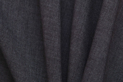 Костюмная ткань с вискозой "Верона", 155 гр/м2, шир.150см, цвет т.серый - купить в Саранске. Цена 522.72 руб.