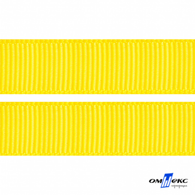 Репсовая лента 020, шир. 25 мм/уп. 50+/-1 м, цвет жёлтый - купить в Саранске. Цена: 298.75 руб.