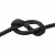 Шнур вощенный (25+/-1ярд) черный  - купить в Саранске. Цена: 104.42 руб.