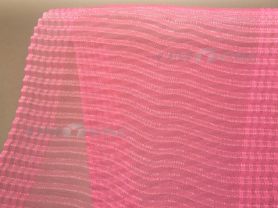 Лента капроновая "Гофре", шир. 110 мм/уп. 50 м, цвет розовый - купить в Саранске. Цена: 35.60 руб.