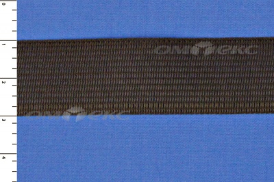Окантовочная тесьма №216, шир. 22 мм (в упак. 100 м), цвет коричневый - купить в Саранске. Цена: 271.60 руб.