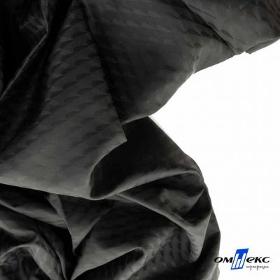 Ткань подкладочная Жаккард PV2416932, 93г/м2, 145 см,черный - купить в Саранске. Цена 241.46 руб.