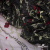 Сетка с вышивкой "Мадрид" 135 г/м2, 100% нейлон, ширина 130 см, Цвет 4/Черный - купить в Саранске. Цена 980 руб.