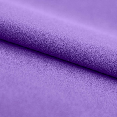 Креп стрейч Амузен 17-3323, 85 гр/м2, шир.150см, цвет фиолетовый - купить в Саранске. Цена 196.05 руб.